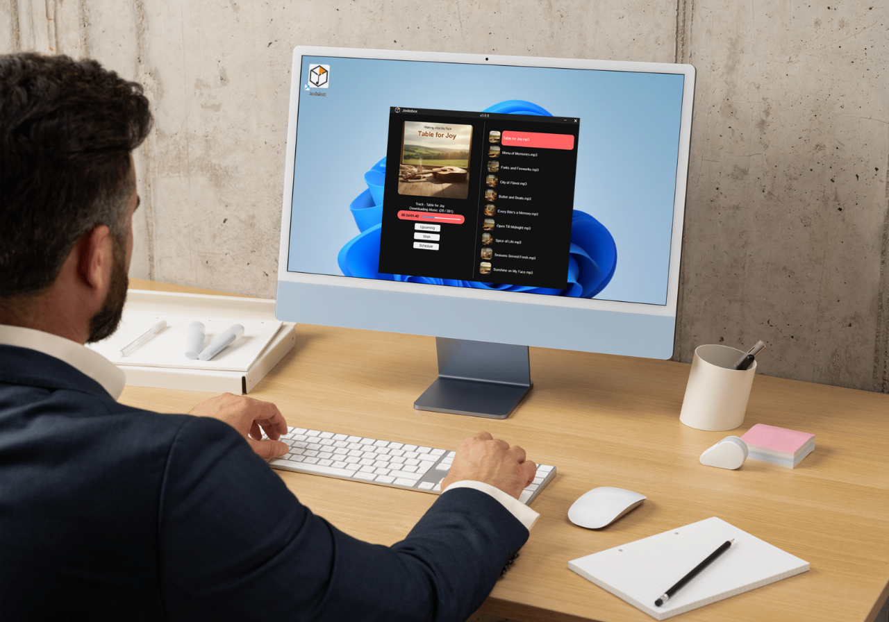 Centralized music control